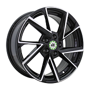 Диск 7x17 5x112 ET49 D57.1 Top Driver VV12-S bkf