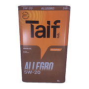 Taif ALLEGRO 5W20 SP синтетическое 4л