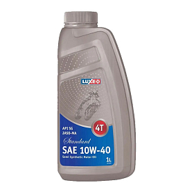 Luxe JASO-MA 4T 10W40 Полусинтетическое 1л