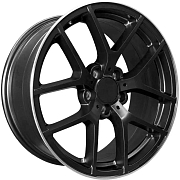 Диск Литой 8x18 PCD 5x112 ET35 D66.56 PDW 5188 Semi Matt Black+Machine Lip