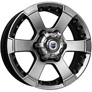 Диск Литой 7x16 PCD 6x139.7 ET38 D67.1 Rapid M56-оригинал дарк_платинум
