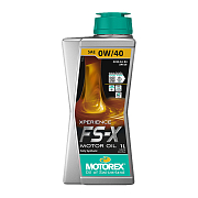 Motorex XPERIENCE FS-X 0W40 SN A3/B4 синтетическое 1л