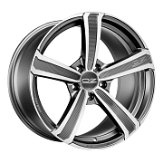Диск 9.5x20 5x112 ET52 D79 OZ Racing Montecarlo HLT Matt Dark Graphite Diamond Cut