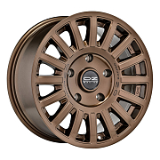 Диск 8.5x18 6x139.7 D106.1 OZ Racing Rally Raid Gloss Bronze Black Lettering