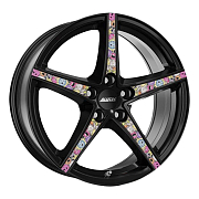 Диск 8x18 5x114.3 ET45 D70.1 ALUTEC Raptr Diamant Schwarz Mit Stickerbomb