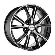 Диск 7.5x18 5x114.3 ET35 D67.1 X-trike X-122 BK/FP