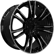 Диск Литой 9.5x19 PCD 5x112 ET35 D66.6 PDW 5380 Gloss Black Machine Face