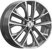 Диск Литой 7.5x18 PCD 5x114.3 ET35 D60.1 Premium Series КР012 Diamond Gloss Graphite