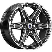 Диск Литой 8x18 PCD 6x139.7 ET42 D75.1 K&K КС1159 алмаз чёрный