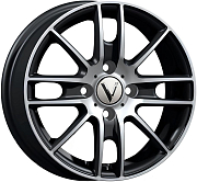 Диск Литой 5.5x14 PCD 4x98 ET35 D58.6 Вектор К173 Черный