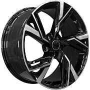 Диск Литой 8.5x20 PCD 5x112 ET35 D66.45 PDW 1071 Gloss Black Machine Face