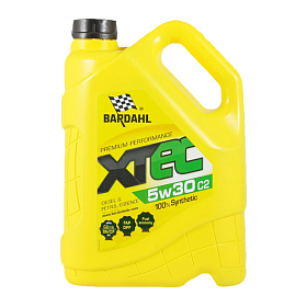 Bardahl Xtec 5W30 C2 синтетическое 5л
