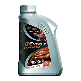 G-Energy Synthetic Active 5W30 синтетическое 1л
