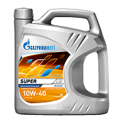 Gazpromneft Motor Oil Super 10W40 полусинтетическое 4л